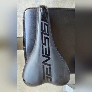 Genesis Black Bicycle Seat